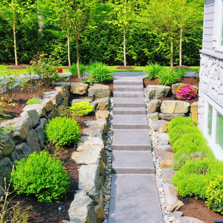 Landscaping in New London, Connecticut